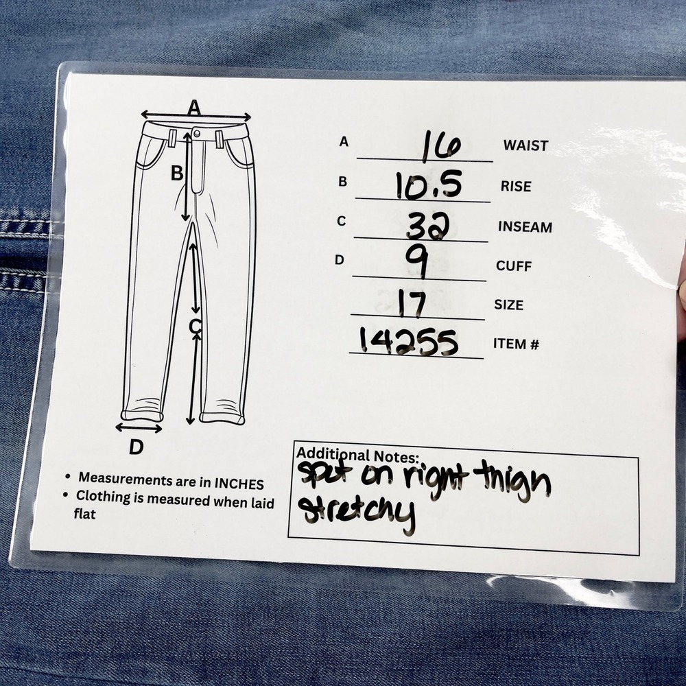 Sexy Couture Womens Jeans Size 17 Y2K McBling Western Rhinestone Country Stretch - Picture 14 of 15